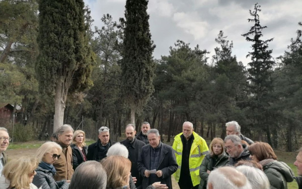 Πάρκο Κρυονερίου: Δέσμευση Αγγελούδη για «λίφτινγκ» του «πνεύμονα» της Άνω Τούμπας μέσα στο 2025