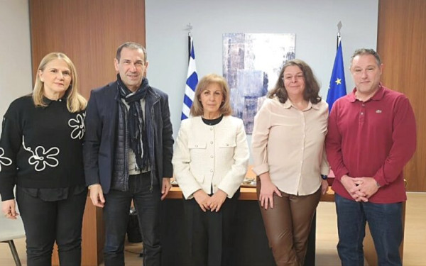 Το ΔΣ της ΕΣΗΕΜ - Θ στην Περιφερειάρχη Κεντρικής Μακεδονίας