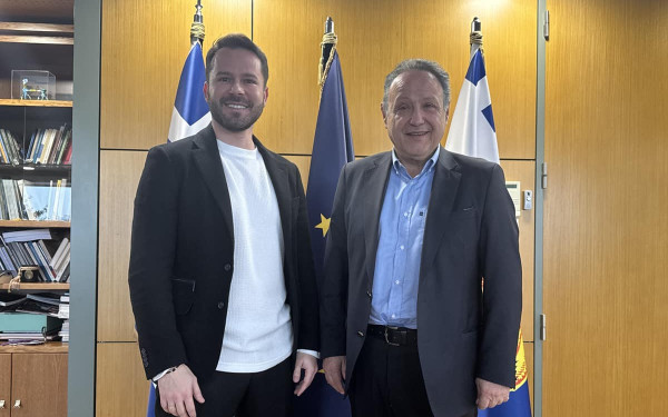 Θεσσαλονίκη: Συνάντηση του δημάρχου Παύλου Μελά με τον Αγγελούδη