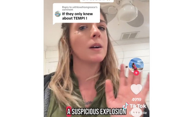 «Χείμαρρος» Αμερικανίδα tik toker για τα Τέμπη: «Δώστε προσοχή επειδή μπορούμε να μάθουμε πολλά... Γιατί δεν αντιστεκόμαστε όπως οι Έλληνες;» (βίντεο)