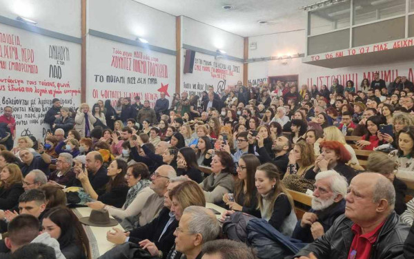 Θεσσαλονίκη: Χαμός για Καρυστιανού - Ασλανίδη στο ΑΠΘ (βίντεο)