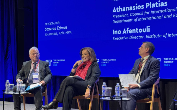 Thessaloniki Summit - Ντ. Μπακογιάννη: «Ή τώρα γινόμαστε Ηνωμένες Πολιτείες Ευρώπης ή χάνουμε το τρένο»