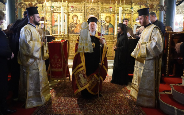 Πατριαρχική Θεία Λειτουργία στη Ι. Μονή Αγίας Τριάδος της Θεολογικής Σχολής της Χάλκης μετά από 54 χρόνια