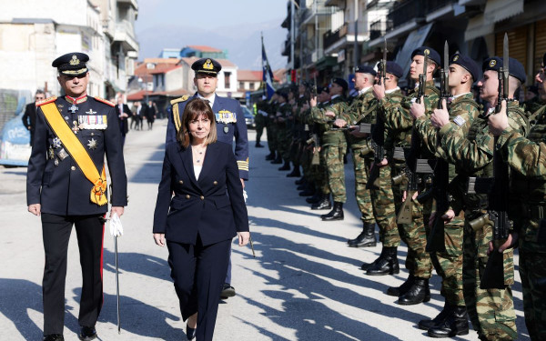 Κ. Σακελλαροπούλου στα Ιωάννινα: Τιμάμε σήμερα όλους όσοι αγωνίστηκαν για απελευθέρωση των Ιωαννίνων από τον τουρκικό ζυγό