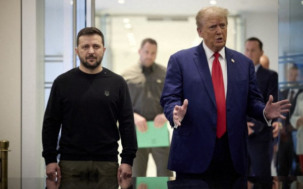 Βήμα προσέγγισης του Τραμπ από Ζελένσκι: «Είμαστε έτοιμοι για άμεσες συνομιλίες υπό την ισχυρή ηγεσία του»