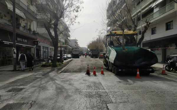 Θεσσαλονίκη: Νέες εργασίες στην Παπάφη - Πότε θα κλείσει ο δρόμος