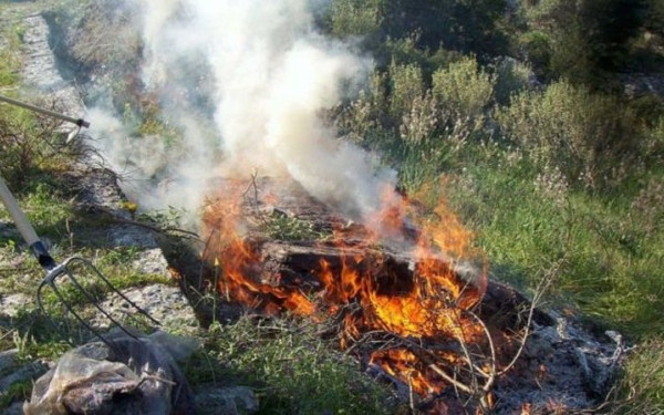 Απαγόρευση καύσης σε όλη τη χώρα έως τις 18 Μαρτίου, λόγω επικίνδυνων καιρικών συνθηκών