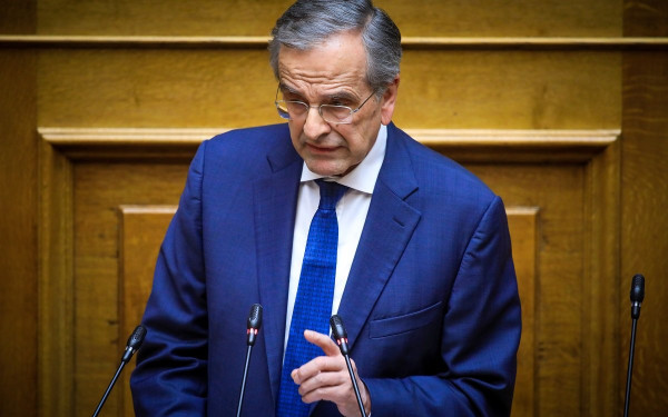 Αντώνης Σαμαράς: Θα απέχω από την ψηφοφορία για την πρόταση δυσπιστίας - Σφοδρή επίθεση στην κυβέρνηση