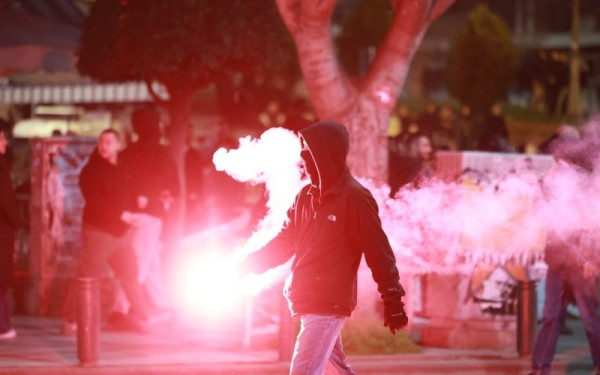 Θεσσαλονίκη: Ελεύθεροι οι 59 προσαχθέντες μετά τα επεισόδια στο τέλος της πορείας για τα Τέμπη