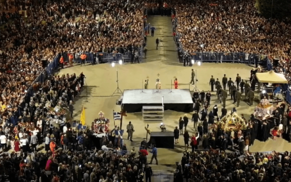 Θεσσαλονίκη: Στην Πλατεία Αριστοτέλους και φέτος η συνάντηση των πέντε επιταφίων