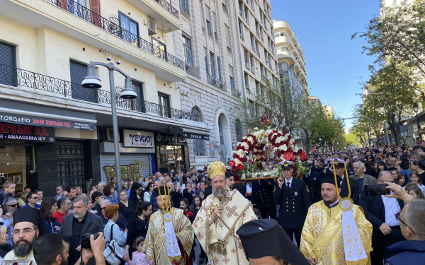 Θεσσαλονίκη: Κυκλοφοριακές ρυθμίσεις τη Μεγάλη Παρασκευή λόγω περιφοράς των Επιταφίων - Ποιοι δρόμοι θα κλείσουν και πότε
