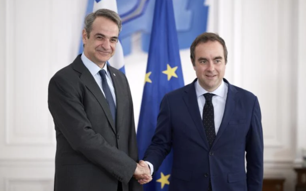 K. Μητσοτάκης στον Γάλλο υπουργό Άμυνας: «Η Γαλλία είναι ένας από τους πιο στενούς εταίρους της Ελλάδας»
