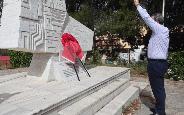Σ. Φάμελλος από το Κερατσίνι: Τιμούμε μια μέρα κατά του φασισμού και υπέρ της ειρήνης