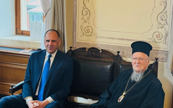 Στη Θεολογική Σχολή της Χάλκης και το Φανάρι ο Γ. Γεραπετρίτης