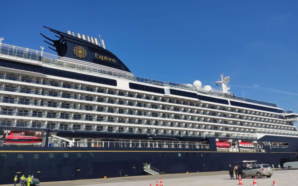 Στη Θεσσαλονίκη το πολυτελές κρουαζιερόπλοιο Explora I