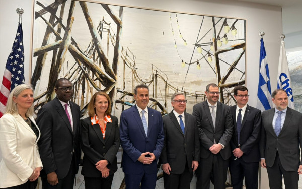 Στις ΗΠΑ ο Σ. Παπασταύρου και ο Ν. Τσάφος για επίσκεψη στις κεντρικές εγκαταστάσεις της Chevron