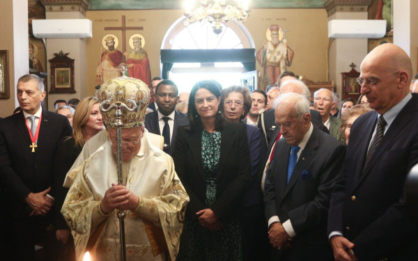 Με τον Βαρθολομαίο γιορτάστηκαν τα 150 χρόνια του ναού Αγίου Νικολάου στο Κολωνάκι