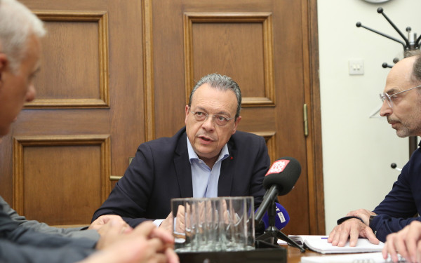Σ. Φάμελλος: «Στέλνουμε μήνυμα ανθρωπιάς, αλληλεγγύης και στήριξης σε ολόκληρο τον παλαιστινιακό λαό»