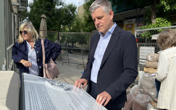 Κ. Γιουτίκας: Αυτοψία  στον αρχαιολογικό χώρo του Αγιάσματος  του Αγίου Ιωάννη στην Θεσαλονίκη