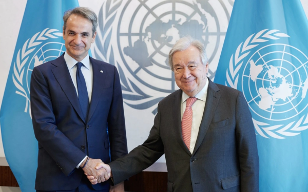 ΗΠΑ: Συνάντηση Γκουτέρες - Μητσοτάκη - Όσα ειπώθηκαν για Κυπριακό, Γάζα και Συρία