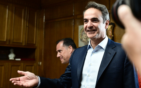 Στο Υπουργείο Υγείας ο Κυριάκος Μητσοτάκης