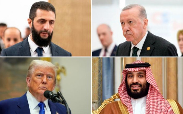 Τηλεδιάσκεψη Τραμπ, Ερντογάν, αλ Σάρα και Σαλμάν για Συρία και Μέση Ανατολή