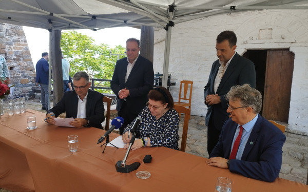 Χαλκιδική: Ξεκινούν εργασίες στερέωσης του Πύργου Προσφορίου με χορηγία της Ελληνικός Χρυσός