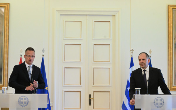 Γ. Γεραπετρίτης μετά τη συνάντηση με τον ΥΠΕΞ της Ουγγαρίας: Οι νέες γεωπολιτικές προκλήσεις επιβάλλουν τη θωράκιση των χωρών μας και στην ενέργεια