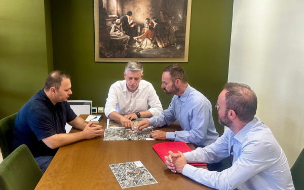 Θεσσαλονίκη: Το Κέντρο Logistics στο «Γκόνου» και η ανάπλαση της ΔΕΘ στο επίκεντρο συνάντησης του Κ. Γιουτίκα με στελέχη του Υπερταμείου