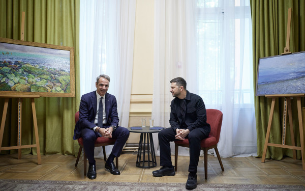Κυρ. Μητσοτάκης: «Η Ελλάδα θα συνεχίσει να στηρίζει την Ουκρανία» - Συνάντηση με Ζελένσκι