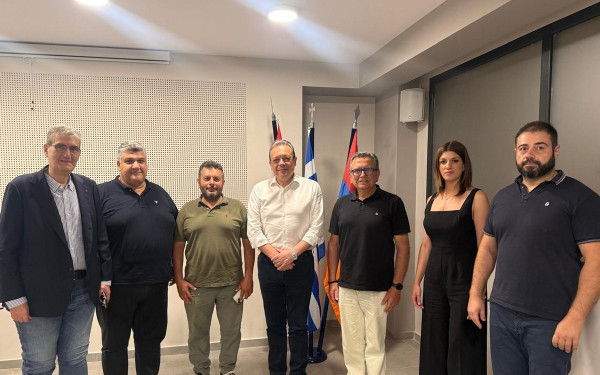 ΣΥΡΙΖΑ: Φάμελλος, Νοτοπούλου, Γιαννούλης στην Αρμενική Κοινότητα Θεσσαλονίκης