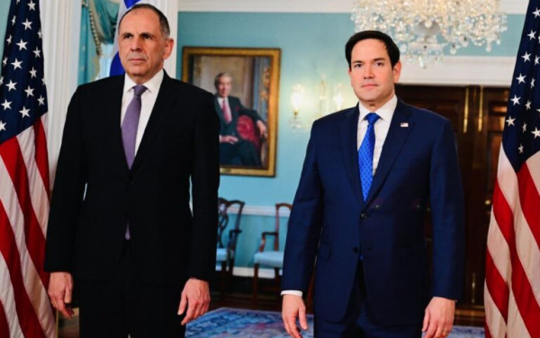 Συνάντηση Γεραπετρίτη – Ρούμπιο στο περιθώριο της Συνόδου του ΝΑΤΟ