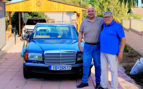 Στον Έβρο η Mercedes-Benz του Ανδρέα Παπανδρέου