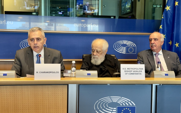 Μ. Χαρακόπουλος στο Ευρωκοινοβούλιο για κατεχόμενη Κύπρο: Καταστροφή θρησκευτικών μνημείων για αλλοίωση ιστορικής αλήθειας