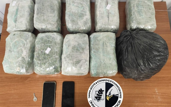 Θεσσαλονίκη: «Στη φάκα» της ΕΛΑΣ αλλοδαπός με 10 κιλά κάνναβης