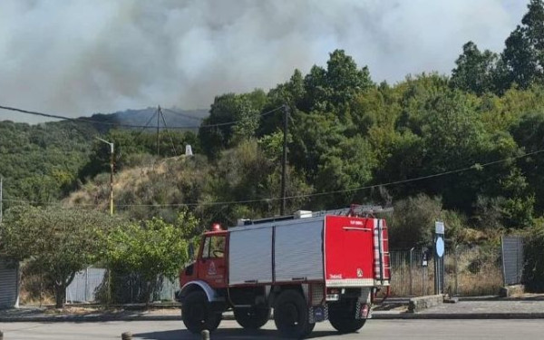 Στο ελληνικό έδαφος πέρασε η φωτιά από την Αλβανία - Εκκενώνονται δύο χωριά