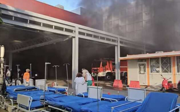 Πάτρα: Ξεκίνησε η αποκατάσταση των ζημιών από την πυρκαγιά στο νοσοκομείο «Άγιος Ανδρέας»
