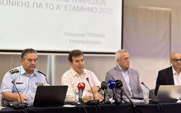 Δέσμευση Χρυσοχοΐδη για πάταξη της εγκληματικότητας στη Θεσσαλονίκη ώστε «κάθε γωνιά του νομού να είναι ασφαλής»