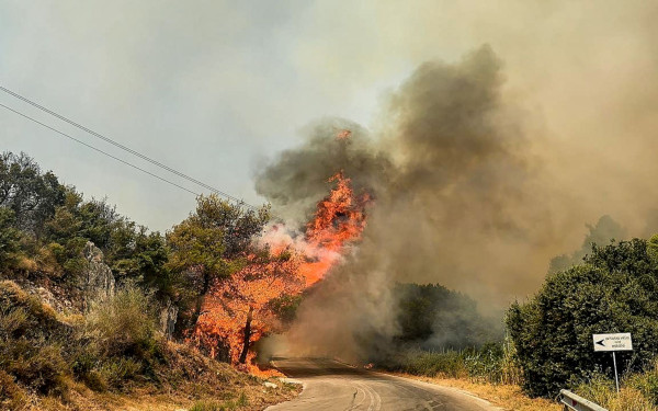 Μαίνονται οι πυρκαγιές σε πολλά μέτωπα: Μάχη με τις φλόγες σε Πάτρα και Χίο - Καλύτερη η εικόνα σε Πρέβεζα και Ζάκυνθο (βίντεο)