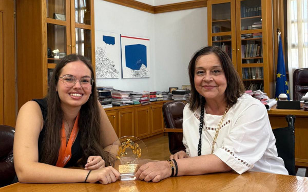 Στο Δημαρχείο Καλαμαριάς η Παγκόσμια Πρωταθλήτρια της Microsoft