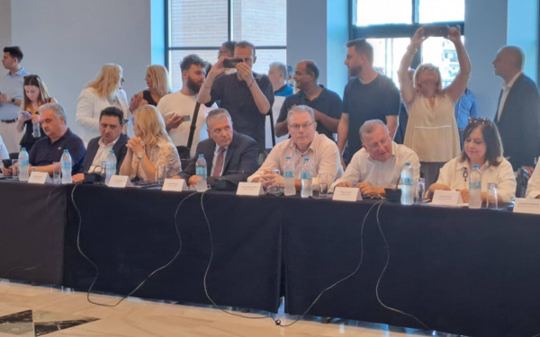 Θεσσαλονίκη: Η Χ. Αράπογλου στη σύσκεψη των Δημάρχων της Κεντρικής Μακεδονίας