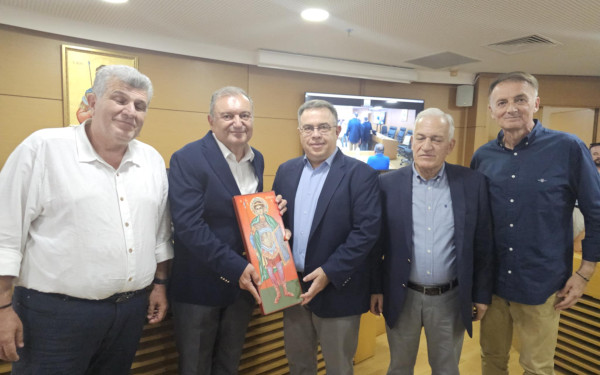 Γαλαμάτης σε δημάρχους Κεντρικής Μακεδονίας: «Θα κάνω ότι περνάει από το χέρι μου να υπηρετήσουμε τη νομιμότητα»