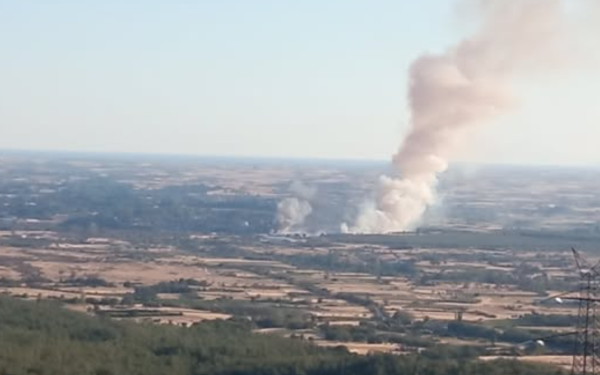 Xωρίς ενεργό μέτωπο η φωτιά στη Ροδόπη (βίντεο)