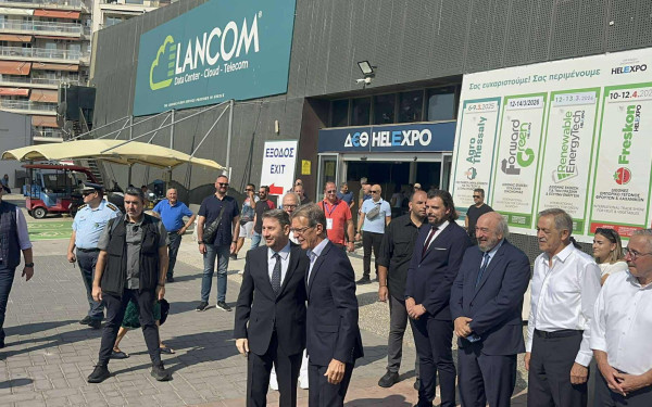 Στη ΔΕΘ ο Νίκος Ανδρουλάκης (Φωτ., Βίντεο)