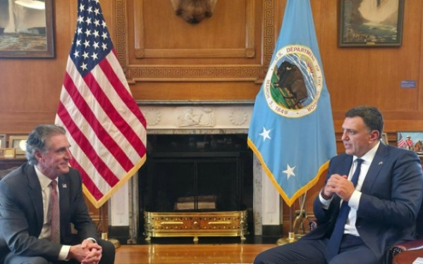 Β. Κικίλιας από Ουάσινγκτον: «Οι ΗΠΑ παράγουν LNG και η Ελλάδα, με τον πανίσχυρο στόλο της, μπορεί να το μεταφέρει σε όλο τον κόσμο»