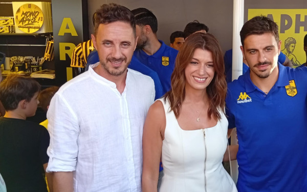 89η ΔΕΘ: Στο περίπτερο του Άρη η Κατερίνα Νοτοπούλου