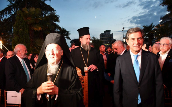 Εγκαινιάστηκε από τον Οικουμενικό Πατριάρχη Βαρθολομαίο η έκθεση φωτογραφίας «Άγιον Όρος - Πέρα από το Ορατό» στο ΥΜΑΘ