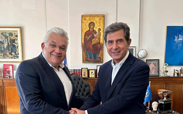 Θεσσαλονίκη: Συνάντηση υφυπουργών Παιδείας Ν. Παπαϊωάννου και Εσωτερικών Κ. Γκιουλέκα