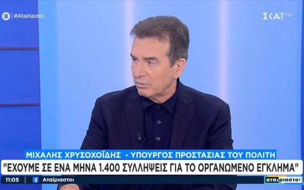 Μ. Χρυσοχοΐδης: Σε 1,5 μήνα εγκαθιστούμε εξειδικευμένους αστυνομικούς μέσα σε καταυλισμούς Ρομά