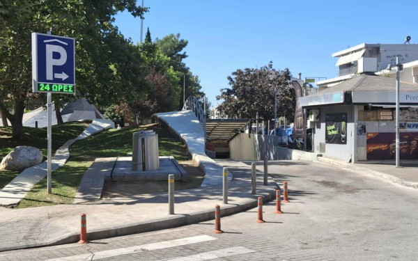 Θεσσαλονίκη: Σταθμεύσεις ρεκόρ στο υπόγειο πάρκινγκ της Θέρμης